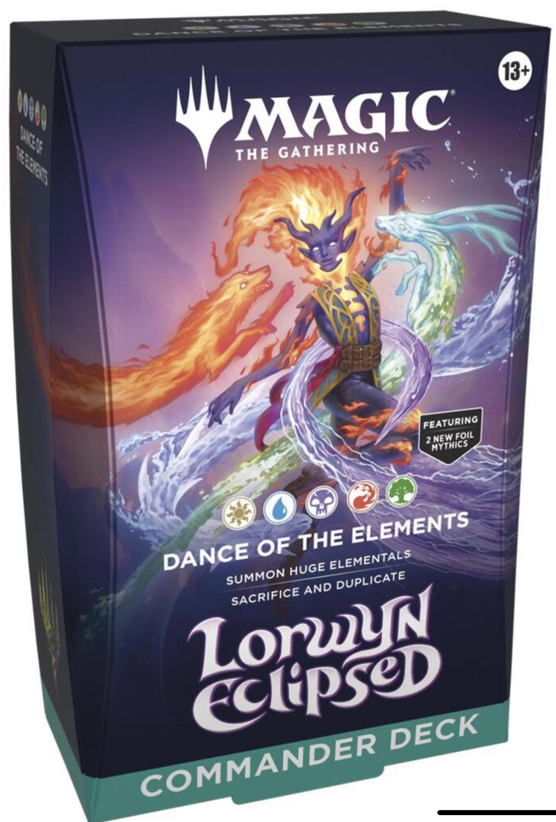 Magic the Gathering Lorwyn Eclipsed Commander Deck - Dance of the Elements