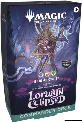 Magic the Gathering Lorwyn Eclipsed Commander Deck - Blight Curse