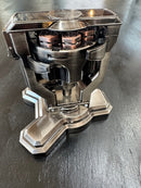 Metal Bullet Dice Set with Revolver Cylinder Dice Storage