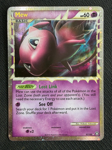 Mew (97/102) [HeartGold & SoulSilver: Triumphant]