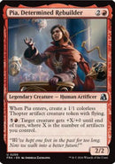 Pia, Determined Rebuilder, Reality Fracture card 250