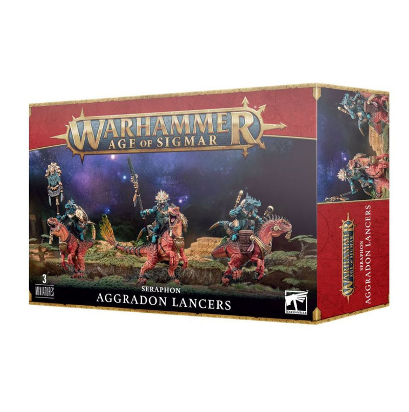 Seraphon Aggradon Lancers - Warhammer Age of Sigmar