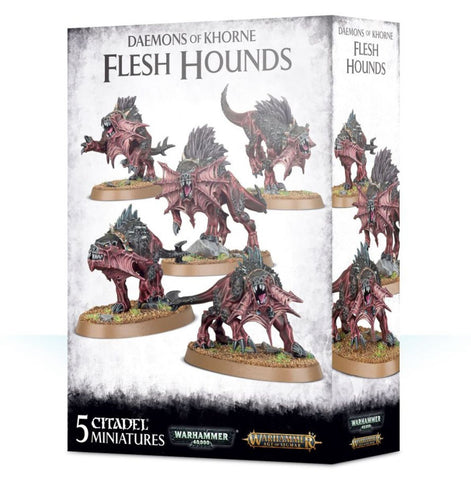 Daemons of Khorne Flesh Hounds - Warhammer Age of Sigmar