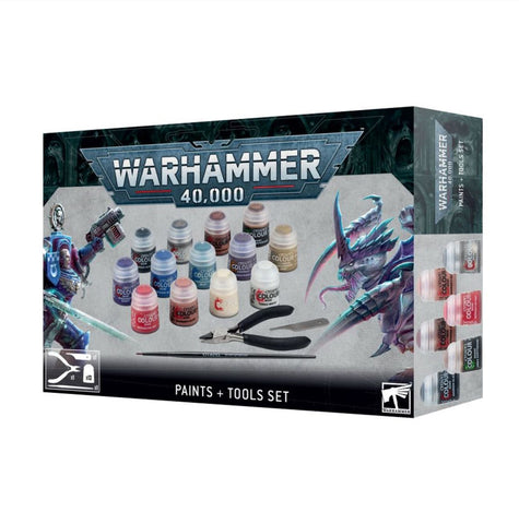 Warhammer 40,000: Paints + Tools Set