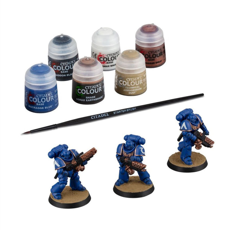 Space Marines: Infernus Marines + Paints Set - Warhammer 40,000