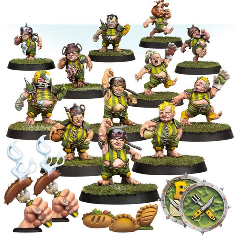 Halfling Blood Bowl Team: Greenfield Grasshuggers