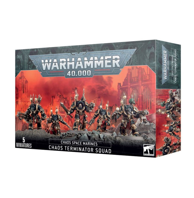 Chaos Space Marines Chaos Terminator Squad - Warhammer 40,000