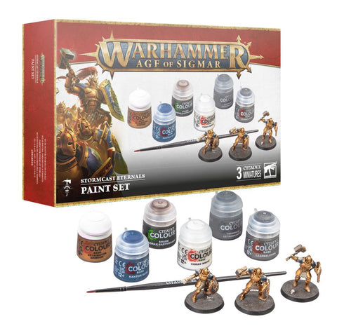 Warhammer Age of Sigma Stormcast Eternals Paint Set