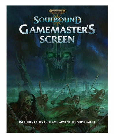 Warhammer Age of Sigma Roleplay Soulbound Gamemaster’s Screen