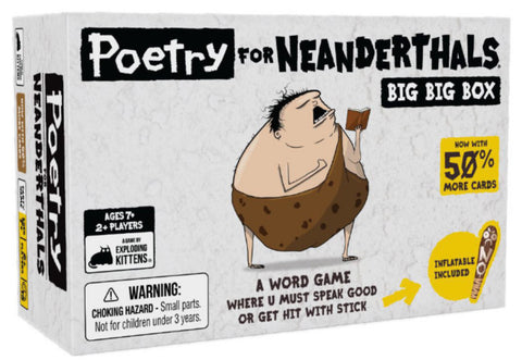 Poetry for Neanderthals Big Box from Exploding Kittens