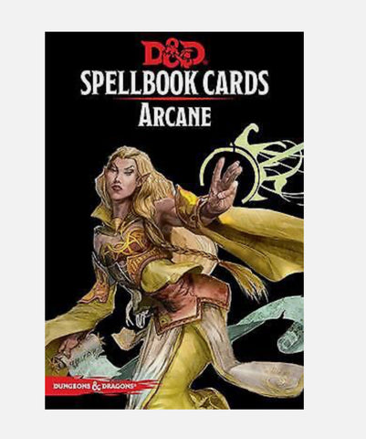 D&D Spellbook Cards Arcane