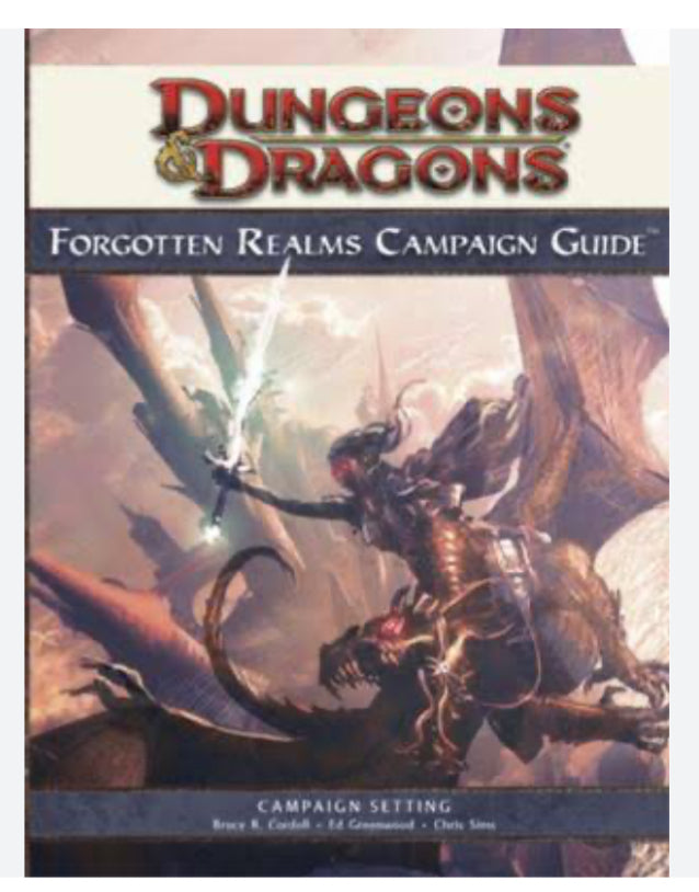 D&D Forgotten Realms Campaign Guide