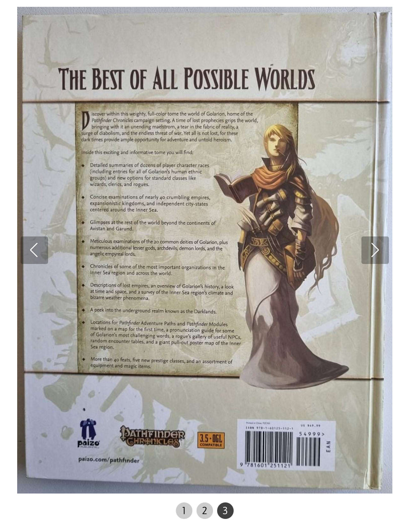 Pathfinder Chronicles Campaign Setting
