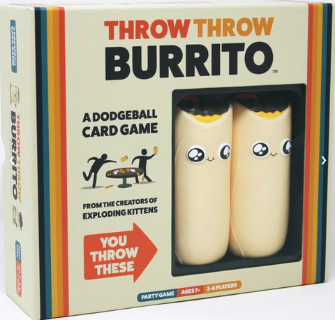Throw Throw Burrito from Exploding Kittens