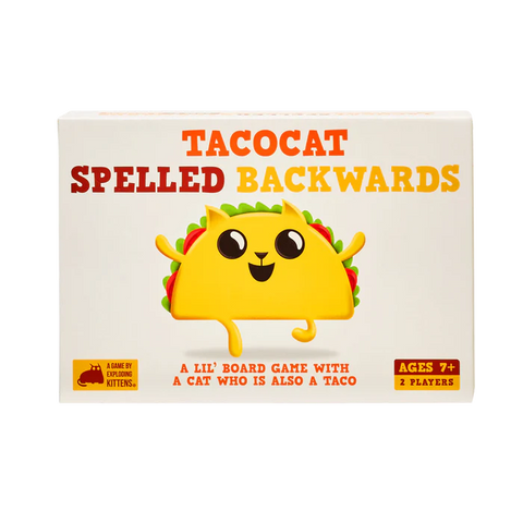 Tacocat Spelled Backwards from Exploding Kittens