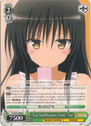 "Cat Notification Tone" Yui (TL/W37-E049 C) [To Loveru Darkness 2nd]