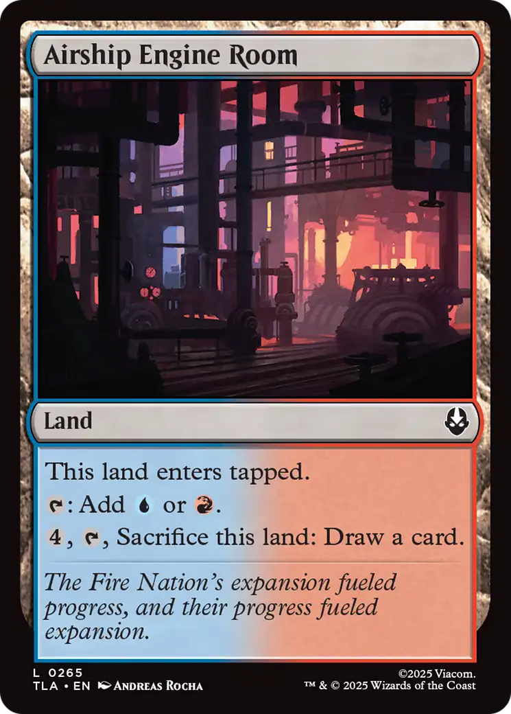 Airship Engine Room [Avatar: The Last Airbender]