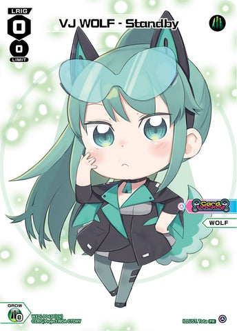 VJ WOLF - Standby (Chibi) (WXDi-P043) [Promo Cards]
