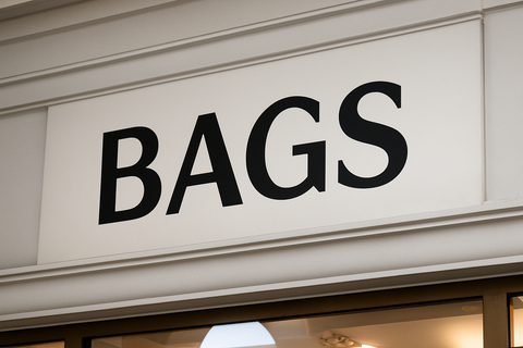 Bags sign