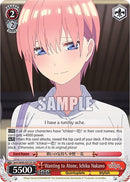 Wanting to Atone, Ichika Nakano (5HY/W90-E072S SR) [The Quintessential Quintuplets 2]