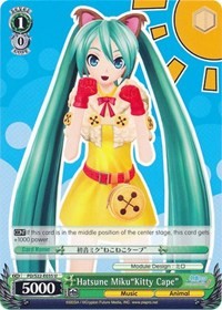 Hatsune Miku"Kitty Cape" (PD/S22-E035 U) [Hatsune Miku -Project DIVA- f]