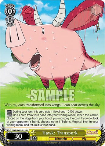 Hawk: Transpork [The Seven Deadly Sins: Revival of The Commandments]