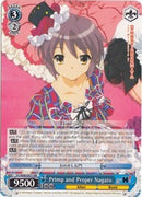 Primp and Proper Nagato (SY/W08-E077 RR) [The Melancholy of Haruhi Suzumiya]