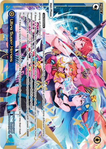 Ultra Super Heroes (WXDi-P08-003P[EN]) [Spread Diva]
