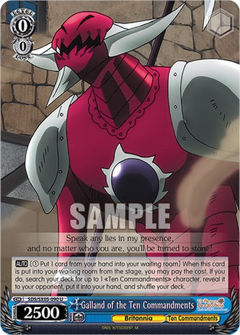 Galland of the Ten Commandments [The Seven Deadly Sins: Revival of The Commandments]