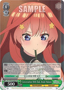 Conversation With Dad, Itsuki Nakano (5HY/W90-E028S SR) [The Quintessential Quintuplets 2]