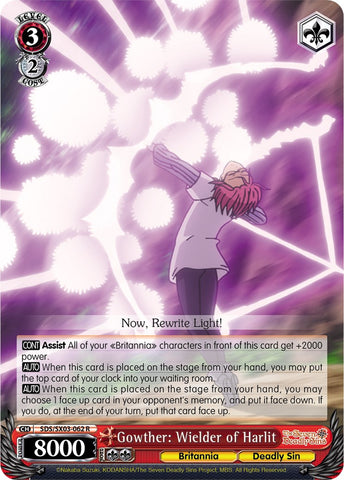 Gowther: Wielder of Harlit (SDS/SX03-062 R) [The Seven Deadly Sins]