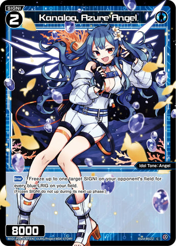 Kanaloa, Azure Angel (Parallel Foil) (WXDi-P08-064P[EN]) [Spread Diva]