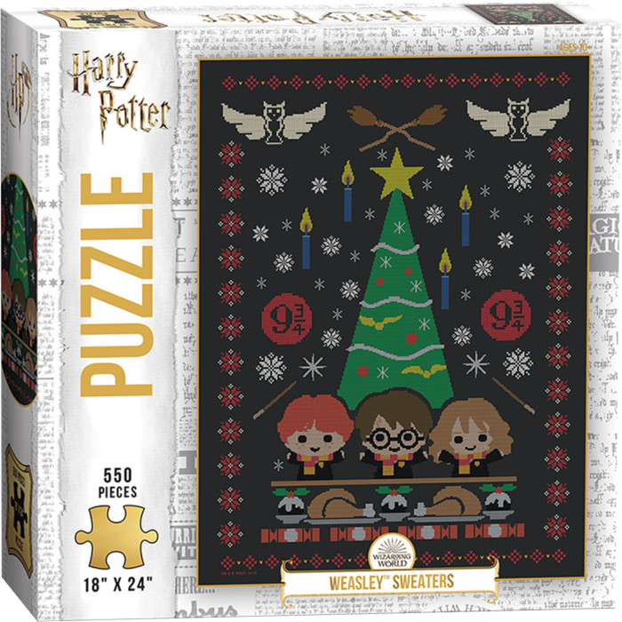 Harry Potter - Weasley Sweaters 550 Piece Jigsaw