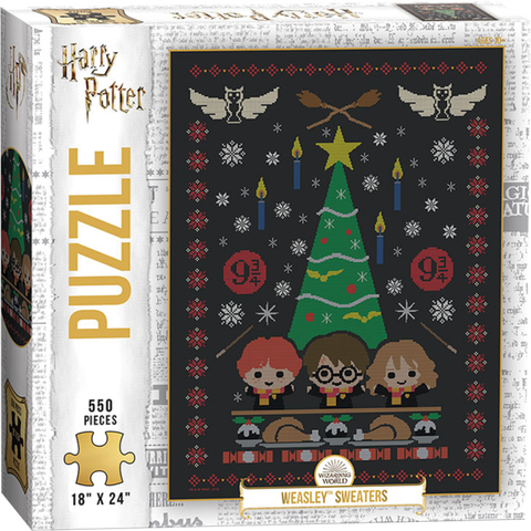 Harry Potter - Weasley Sweaters 550 Piece Jigsaw