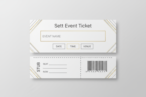 Sett Event Ticket (no event details included