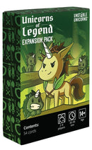Unstable Unicorns Unicorns of Legends Expansion