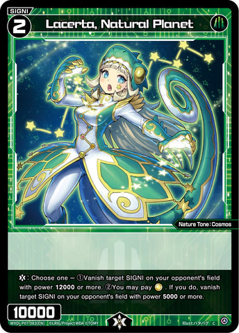 Lacerta, Natural Planet (WXDi-P07-083[EN]) [Welcome Back Diva -Lostorage-]
