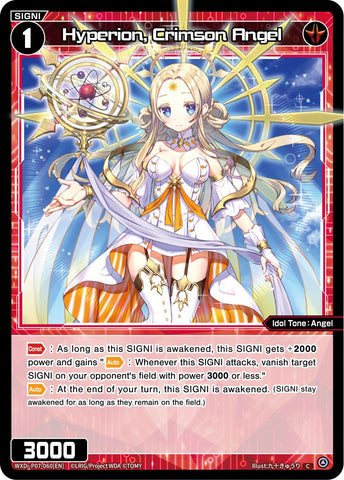 Hyperion, Crimson Angel (WXDi-P07-060[EN]) [Welcome Back Diva -Lostorage-]
