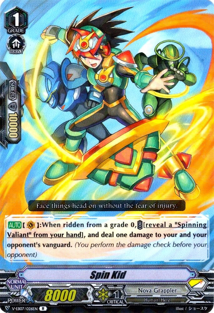 Spin Kid (V-EB07/026EN) [The Heroic Evolution]