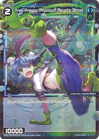 Tree Froggy, Phantom Aquatic Beast (Parallel Foil) (WXDi-P00-096P) [Interlude Diva]