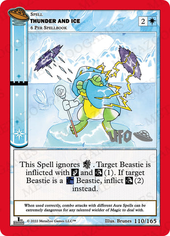 Thunder and Ice [Cryptid Nation: UFO First Edition Spoiler Pack]