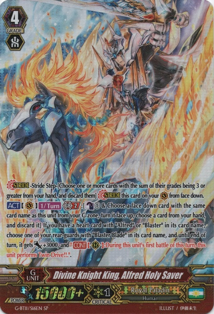 Divine Knight King, Alfred Holy Saver (G-BT11/S16EN) [Demonic Advent]