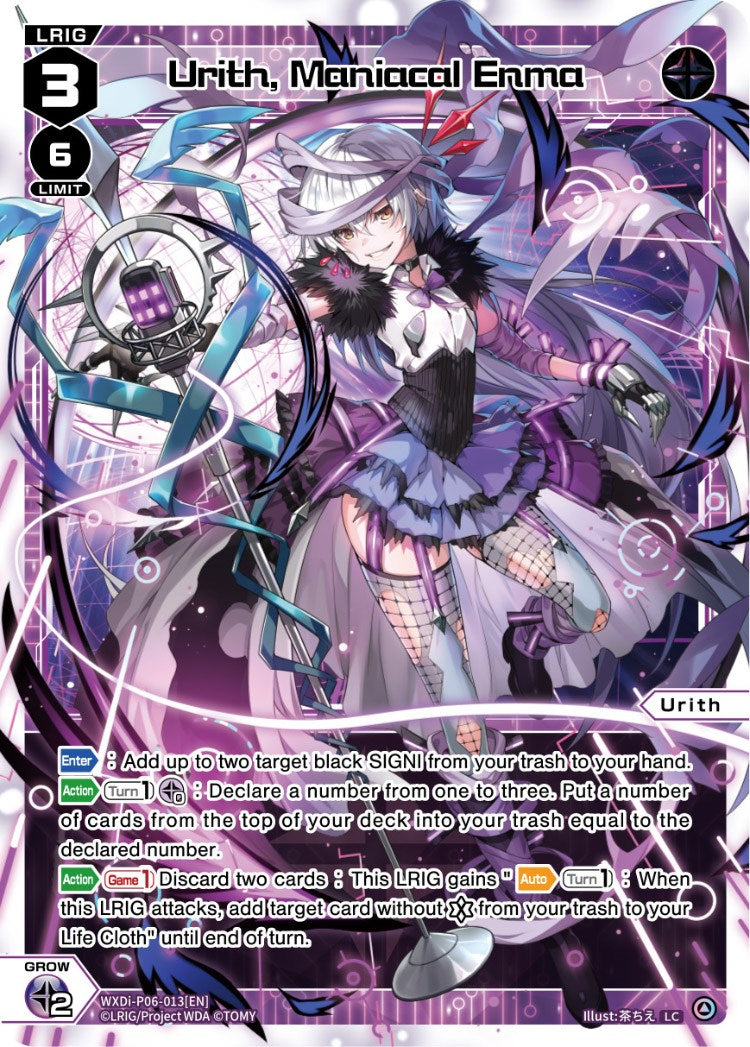 Urith, Maniacal Enma (WXDi-P06-013[EN]) [Welcome Back Diva: selector]