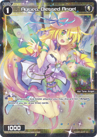 Aglaea, Blessed Angel (Parallel Foil) (WXDi-P03-047P) [Standup Diva]