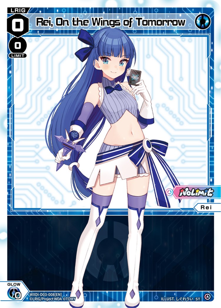 Rei, On the Wings of Tomorrow (WXDi-D03-008) [Diva Debut Deck D03: Rei Hirana Akino]