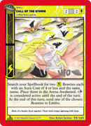 Call of the Storm [Cryptid Nation: UFO First Edition Spoiler Pack]