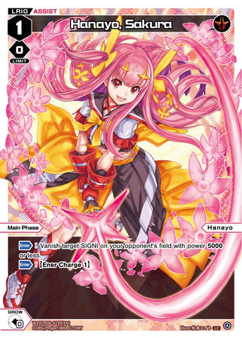 Hanayo, Sakura (Parallel Foil) (WXDi-P06-025P[EN]) [Welcome Back Diva: selector]