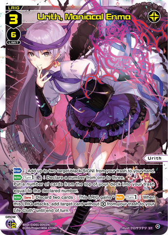 Urith, Maniacal Enma (WXDi-EXD01-004[EN]) [Super Diva Deck: Urith's MIASMA]