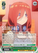 What She Wanted to Convey, Miku Nakano (5HY/W101-E034 U) [The Quintessential Quintuplets Movie]