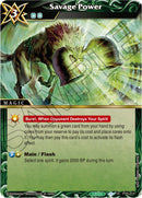 Savage Power (ST05-014) [Starter Deck 05: Verdant Wings]